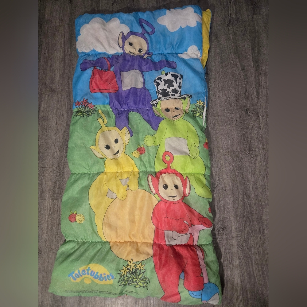 Colorful Teletubbies Sleeping Bag